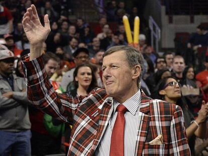 Craig Sager, homenajeado en marzo de 2015 en Chicago.