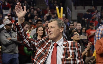 Craig Sager, homenajeado en marzo de 2015 en Chicago.