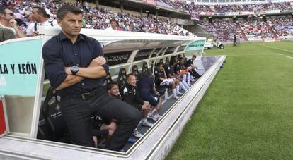 Miroslav Djukic, en su época de entrenador del Valladolid. 
