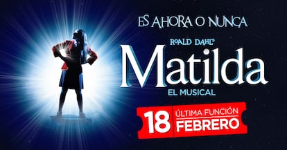 Cartel oficial de 'Matilda, el musical'