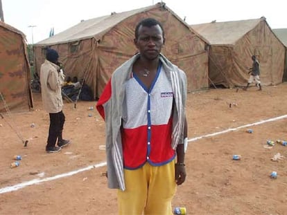 Boubacar Baldé, ciudadano de Guinea Bissau, en Melilla.