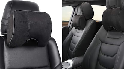 productos imprescindibles para viajar en coche, almohadas, accesorios coche, ¿qué debo llevar para un viaje largo?, dispensador de pañuelos, reposacabezas lateral, soportes, viajar en coche con niños