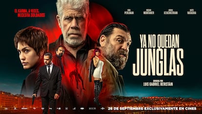 Cartel promocional de 'Ya no quedan junglas', la primera película del cineasta mexicano Luis Gabriel Beristáin.