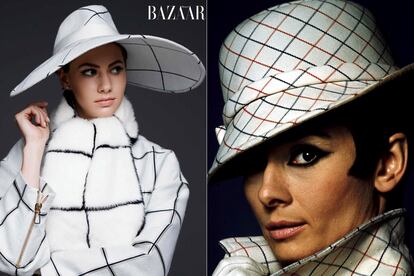 Quién es: Emma Ferrer

	Hija de... Sean Hepburn Ferrer y nieta de Audrey Hepburn

	Qué hace: Estudia Bellas Artes. El nieto de Avedon la retrató para la portada de septiembre del Harper's Bazaar estadounidense emulando a su abuela y fue una de las estrellas invitadas al front row de Lanvin en su último desfile de París.