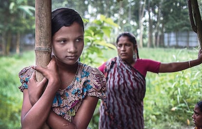 Mujeres en Bangladés.