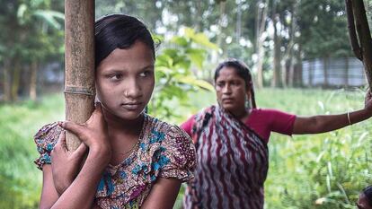 Mujeres en Bangladés.