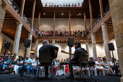 Gerardo Nuñez y Alvaro Martinete, en el Espacio Sabicas.