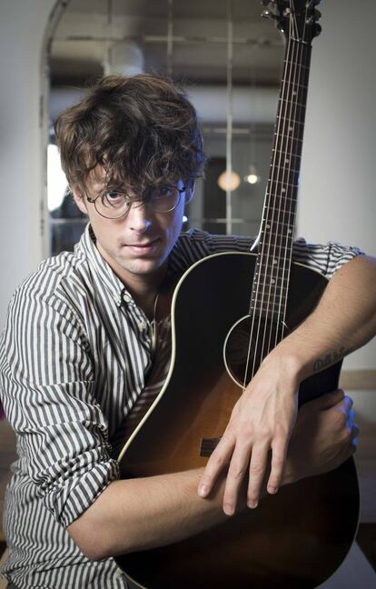 El músico Albin Lee Meldau, en Madrid.