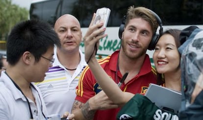 Ramos, en la concentración de la selección en Miami.
