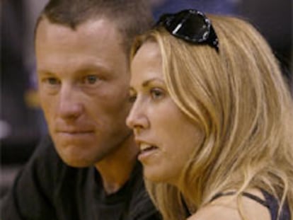 Lance Armstrong y su novia