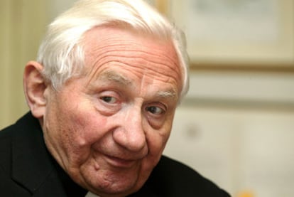 Georg Ratzinger, hermano de Benedicto XVI y ex director del coro de Ratisbona.