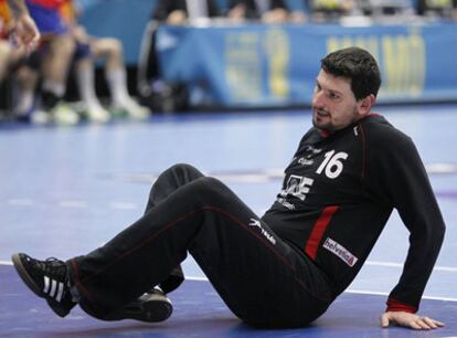 Sterbik, durante un partido con la selección española en el pasado Mundial.