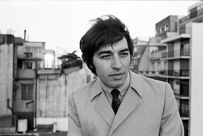 El cantante argentino Sandro, en septiembre de 1968.