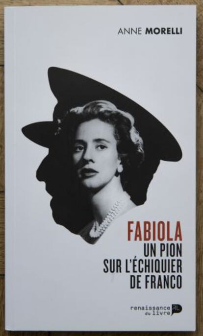Portada del libro Fabiola, un peón en el tablero de ajedrez de Franco.