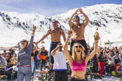 Festival Snowbombing, en Mayrhofen (Austria).