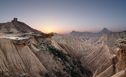 Desierto de las Bardenas Reales, en Navarra.