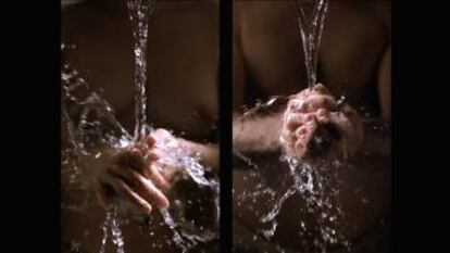 'Abluciones', obra de Bill Viola de 2005.