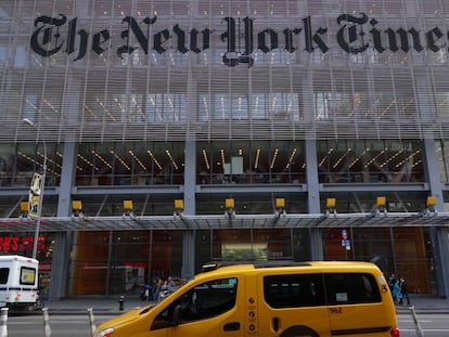 Imagen de archivo del edificio de The New York Times.