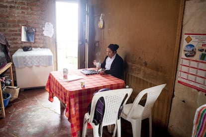 Gracias a la escuela de cocina social, Jocelyn Paz Delgado, de 19 años, tiene una oportunidad de hacer carrera en el mundo de la gastronomía. 