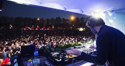 John Talabot fue el primer gran invitado del Brunch in the Park de Madrid