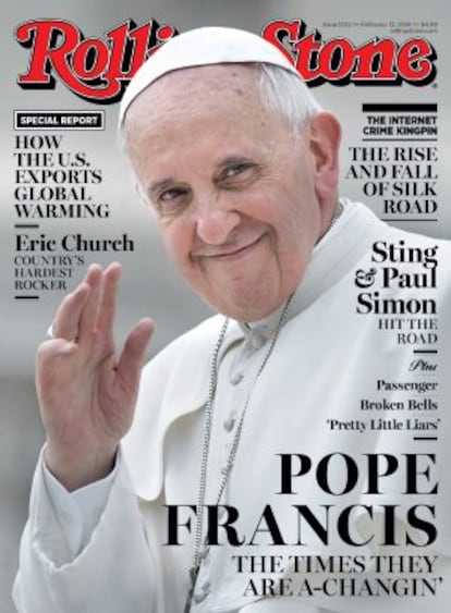 Portada de la edición estadounidense de 'Rolling Stone'.