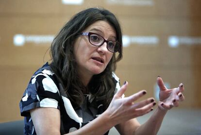La vicepresidenta de Generalitat Valenciana, Mònica Oltra.