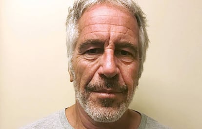 Imagem de arquivo de Jeffrey Epstein.