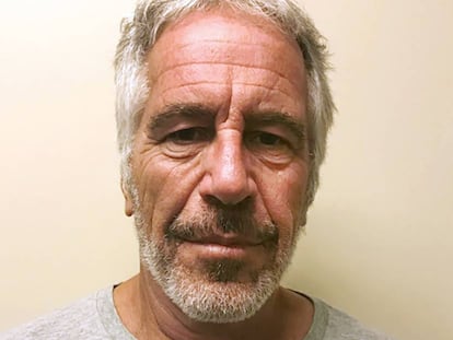 Imagem de arquivo de Jeffrey Epstein.