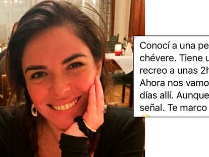 Ana Knezevich, de nacionalidad estadounidense y de origen colombiano, desaparecida en Madrid a principios de febrero.