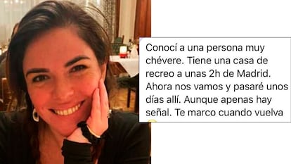 Ana Knezevich, who has been missing in Madrid since early February.