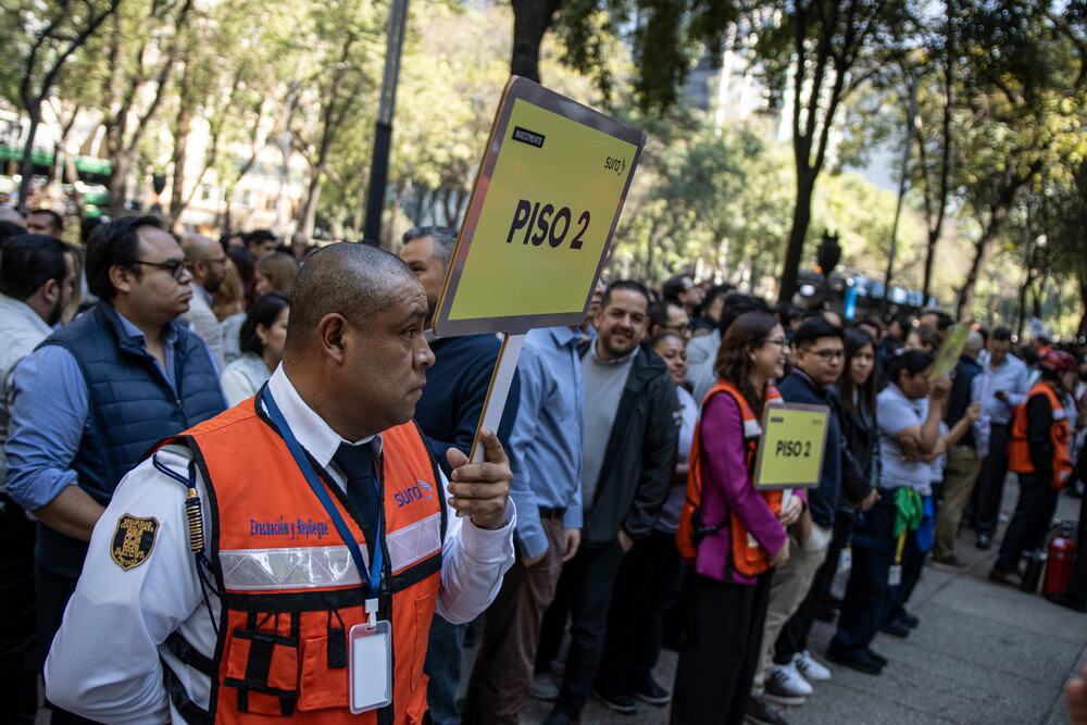 El primer simulacro regional por sismo de 2026 en Ciudad de México, en ...