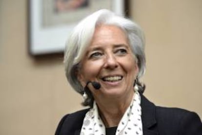 La directora del Fondo Monetario Internacional (FMI), Christine Lagarde, será interrogada por hechos supuestamente ocurridos cuando fue ministra en el gobierno francés. EFE/Archivo