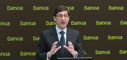 Jos&eacute; Ignacio Goirigolzarri, presidente de Bankia