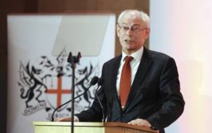 El presidente del Consejo Europeo, Herman Van Rompuy. EFE/Archivo