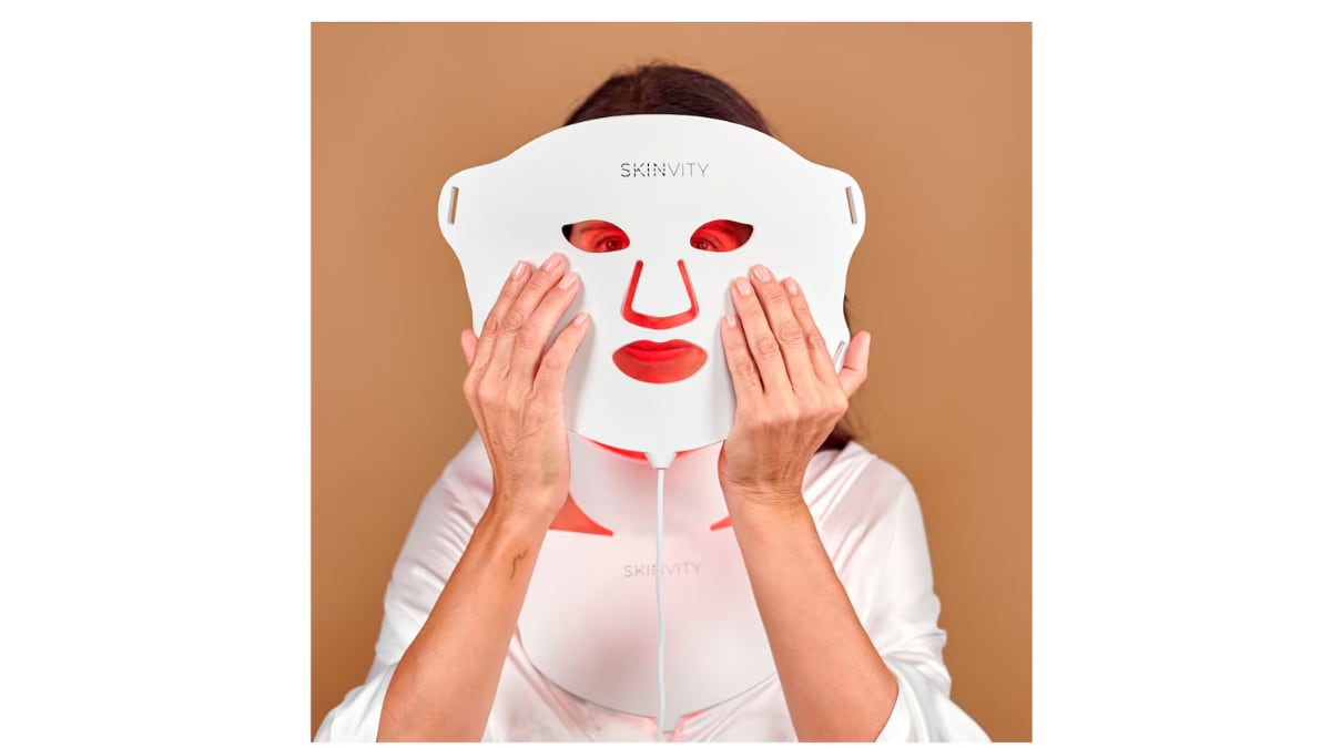 Máscara led facial Skinvity Silicon.