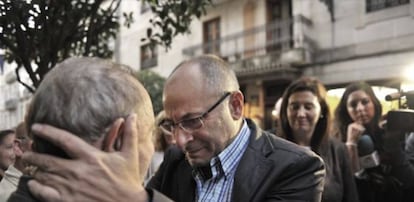Francisco Rodríguez, el día de su dimisión.