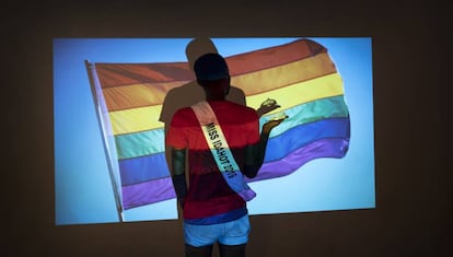 Un miembro de la comunidad trans de Burkina Faso.