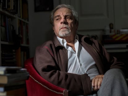 El escritor Juan Marsé, en su casa de Barcelona en 2014.