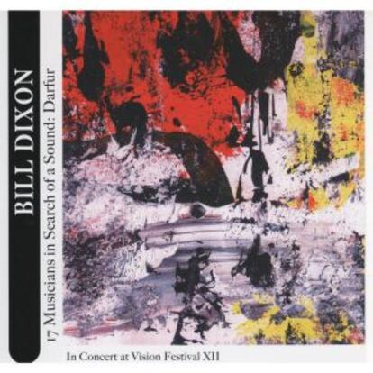 Portada del disco del fallecido trompetista Bill Dixon en directo en el Vision Festival de Nueva York.