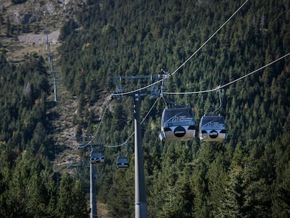 La estación de esquí de La Molina, en la Cerdanya.