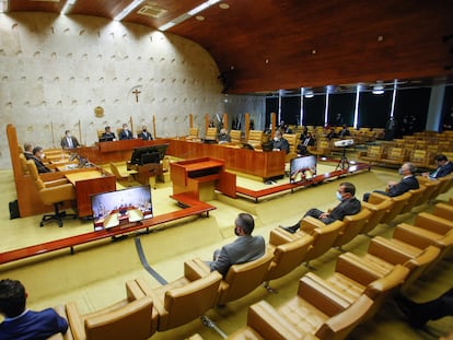 Sessão de Abertura do Ano Judiciário no STF, em imagem de arquivo.