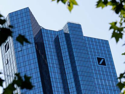 Sede de Deutsche Bank en Fráncfort.