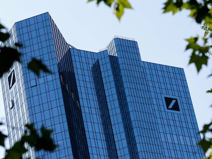 Sede de Deutsche Bank en Fráncfort.