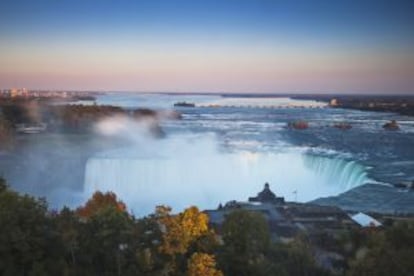 Las cataratas del Niágara, en Ontario (Canadá).