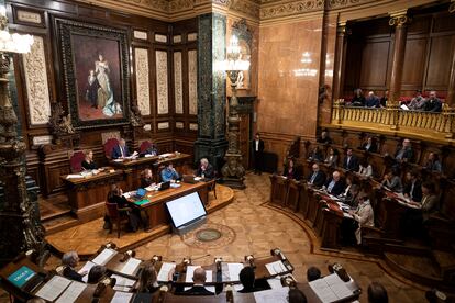 Pleno del Ayuntamiento de Barcelona