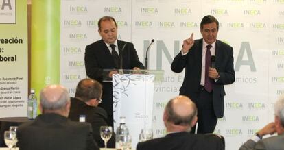 Joaquín Melgarejo, director de Proyectos de INECA, y Juan Iranzo, director general del instituto