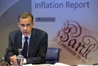 El gobernador del Banco de Inglaterra, el canadiense Mark Carney. EFE/Archivo