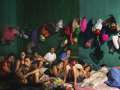 “Chinatown”, centro de detención preventiva en el centro de detención de El Valle, Caracas, en 2018.