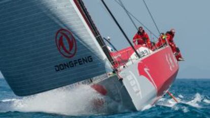 Entrenamiento del Team Dongfeng.