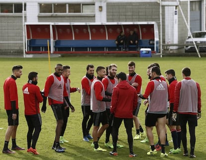 El Osasuna se prepara para el encuentro de mañana frente al Real Madrid